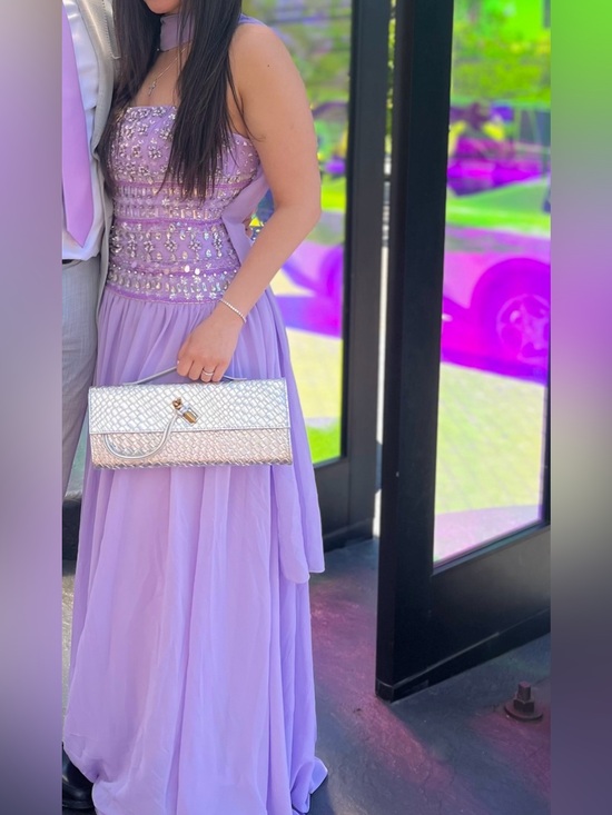 Dresses & Skirts - Lilac / lavender Embellished formal women dress